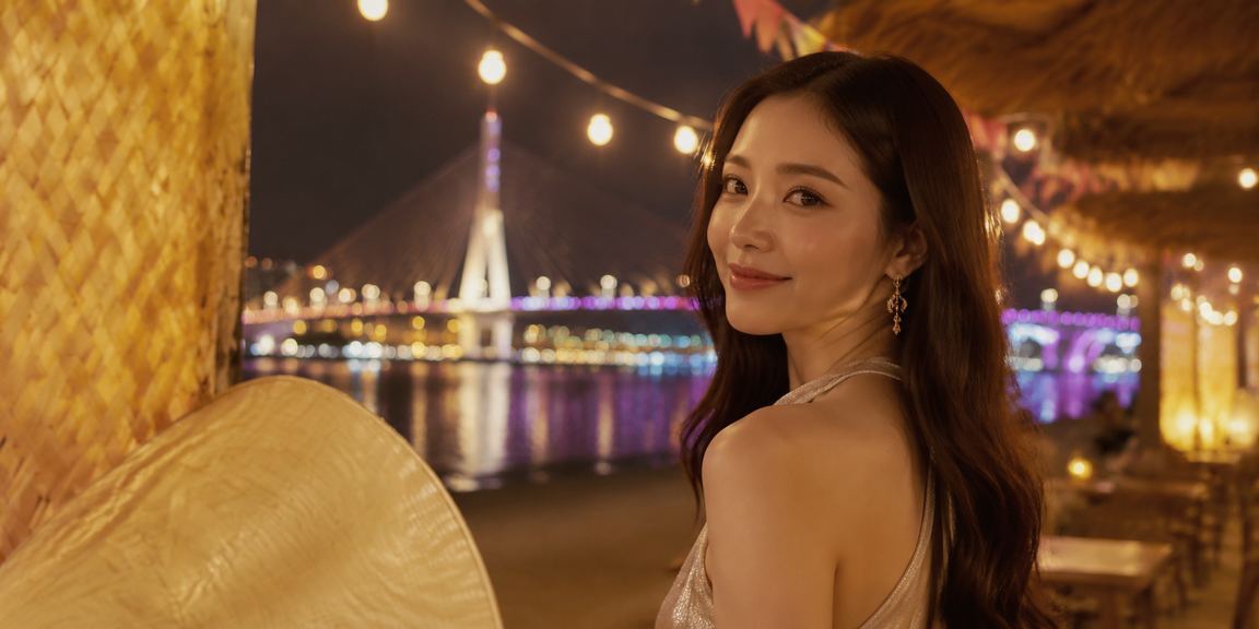 Người dùng Cần Thơ truy cập v2x trên di động tại khu chợ nón lá