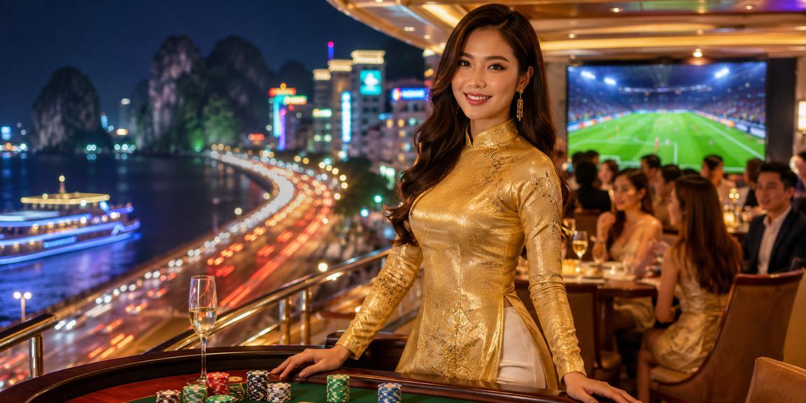 Vịnh Hạ Long kỳ vĩ gắn với trải nghiệm đặt cược bóng đá trực tuyến trên điện thoại