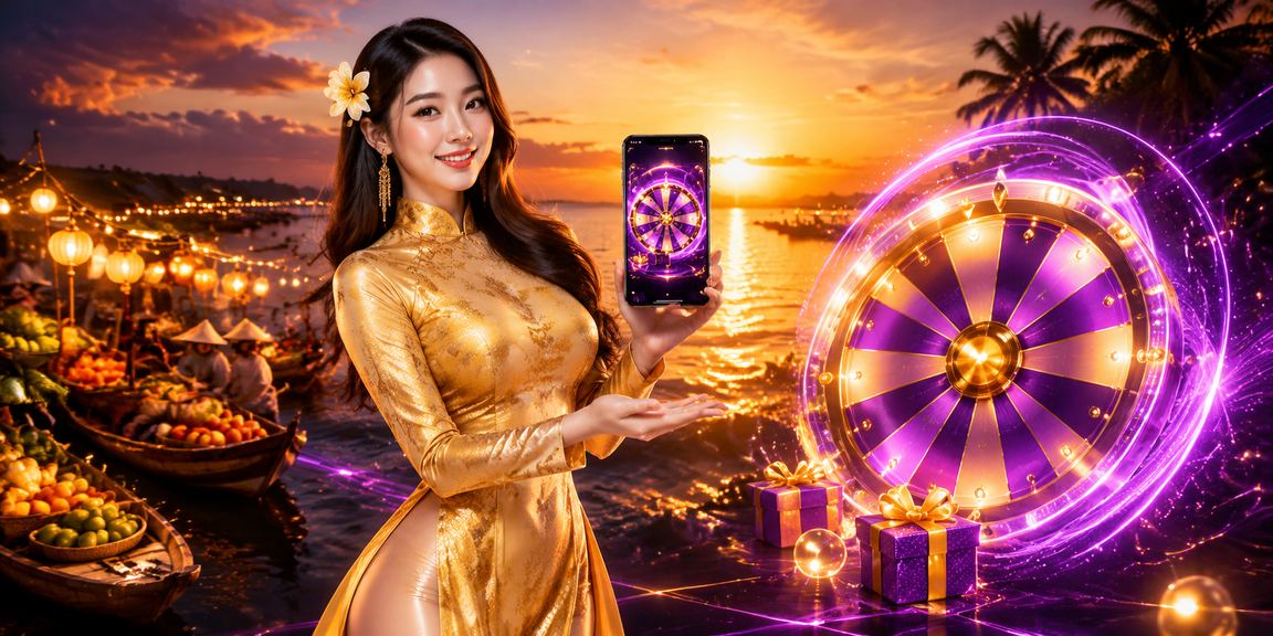 Người chơi roulette tại Phú Quốc trong trang phục áo dài truyền thống Việt Nam